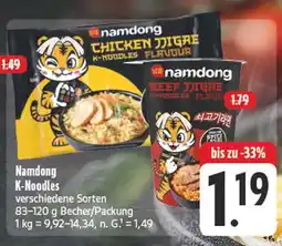 Edeka Namdong chicken jjigae k-noodles Angebot