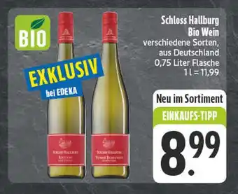 Edeka Schloss hallburg bio wein Angebot