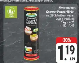 Edeka Mestemacher gourmet pumper nickel Angebot