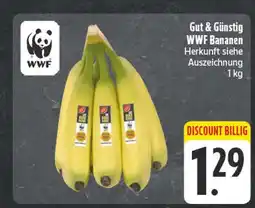 Edeka Gut & günstig wwf bananen Angebot