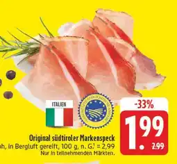 Edeka Original südtiroler markenspeck Angebot