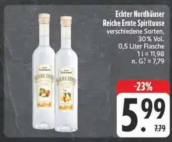 Edeka Echter nordhäuser reiche ernte spirituose apfel Angebot