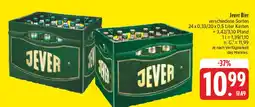 Edeka Jever bier Angebot