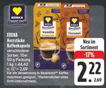 Edeka Edeka herzstücke vanilla Angebot