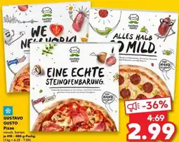 Kaufland GUSTAVO GUSTO Pizza Angebot
