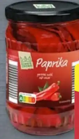 Aldi Nord King's Crown Geröstete Paprika Angebot