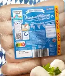 Aldi Nord Wiesn Schmankerl XXL Münchner Weißwurst Angebot