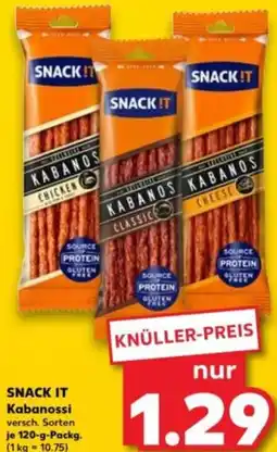 Kaufland SNACK IT Kabanossi Angebot