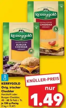 Kaufland KERRYGOLD Orig. irischer Cheddar Angebot