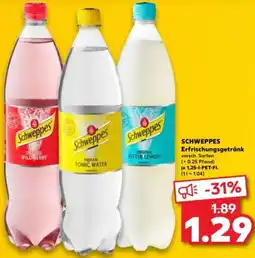 Kaufland SCHWEPPES Erfrischungsgetränk Angebot