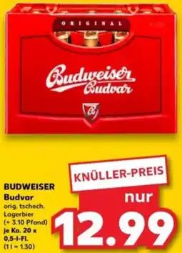 Kaufland BUDWEISER Budvar Angebot