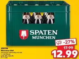 Kaufland SPATEN Münchner Hell Angebot