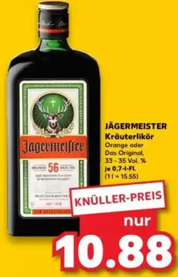 Kaufland JÄGERMEISTER Kräuterlikör Angebot