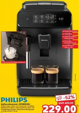Kaufland PHILIPS Kaffeevollautomat EP0820/00 Angebot