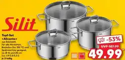 Kaufland Silit Topf-Set Alicante Angebot