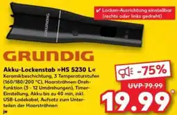 Kaufland GRUNDIG Akku-Lockenstab HS 5230 L Angebot