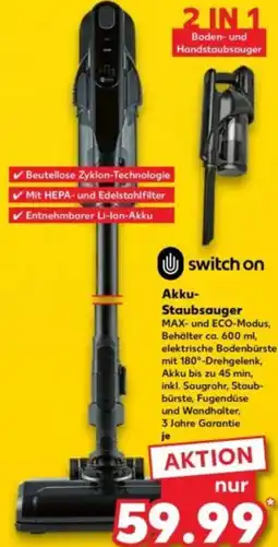 Kaufland Akku- Staubsauger Angebot