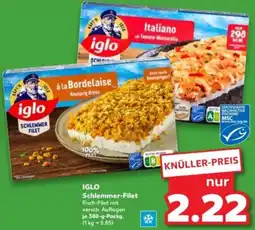 Kaufland IGLO Schlemmer-Filet Angebot