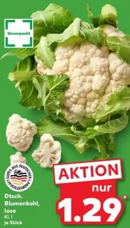 Kaufland Dtsch. Blumenkohl, lose Angebot