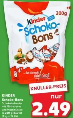 Kaufland KINDER Schoko-Bons Angebot