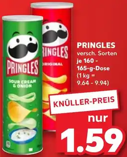 Kaufland PRINGLES versch. Sorten Angebot