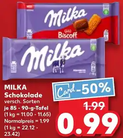 Kaufland MILKA Schokolade Angebot