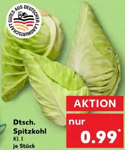 Kaufland Dtsch. Spitzkohl Angebot