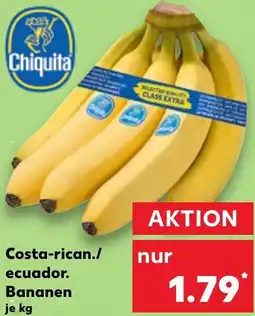 Kaufland Costa-rican./ecuador. Bananen Angebot