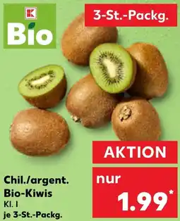 Kaufland Chil./argent. Bio-Kiwis Angebot