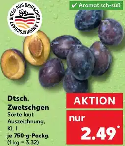 Kaufland Dtsch. Zwetschgen Angebot