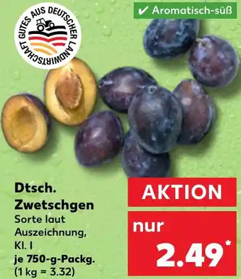 Kaufland Dtsch. Zwetschgen Angebot