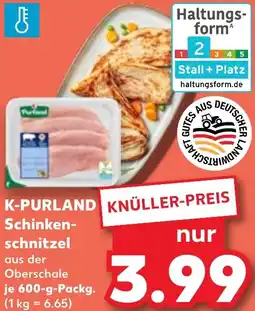Kaufland K-PURLAND Schinken- schnitzel Angebot