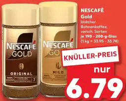 Kaufland NESCAFÉ Gold Angebot