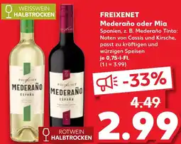 Kaufland FREIXENET Mederaño oder Mia Angebot