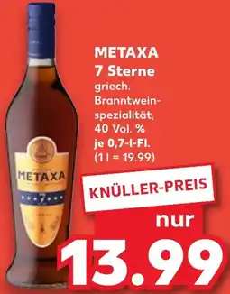 Kaufland METAXA 7 Sterne Angebot