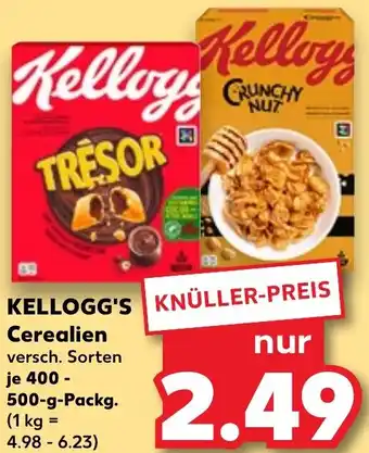 Kaufland KELLOGG'S Cerealien Angebot