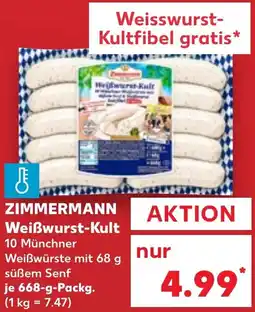 Kaufland ZIMMERMANN Weißwurst-Kult Angebot