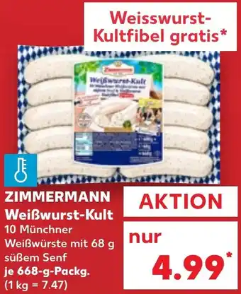 Kaufland ZIMMERMANN Weißwurst-Kult Angebot