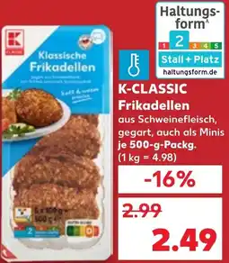 Kaufland K-CLASSIC Frikadellen Angebot