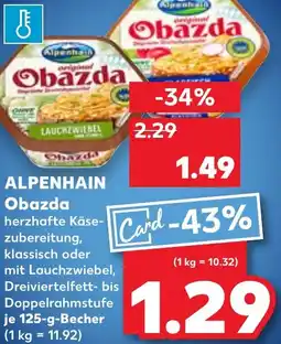 Kaufland ALPENHAIN Obazda Angebot