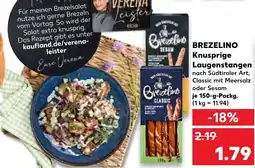 Kaufland BREZELINO Knusprige Laugenstangen Angebot