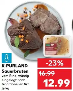 Kaufland K-PURLAND Sauerbraten Angebot