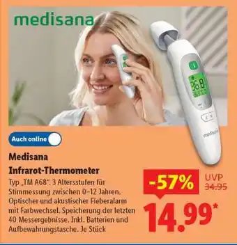 Lidl MEDISANA Infrarot-Thermometer Angebot