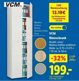 Lidl VCM Büroschrank Angebot