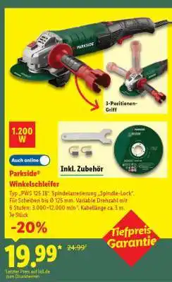 Lidl PARKSIDE Winkelschleifer Angebot