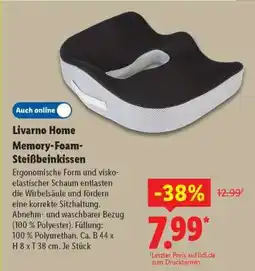 Lidl Livarno Home Memory-Foam-Steißbeinkissen Angebot