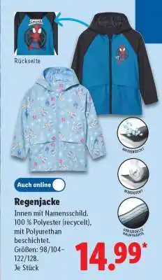 Lidl Regenjacke Angebot