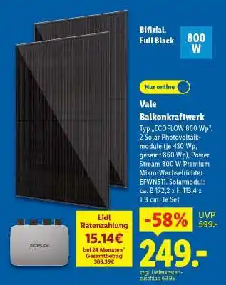Lidl VALE Balkonkraftwerk Angebot