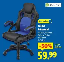 Lidl JUSKYS Bürostuhl Angebot