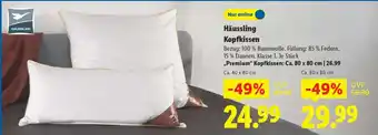 Lidl Häussling Kopfkissen Angebot